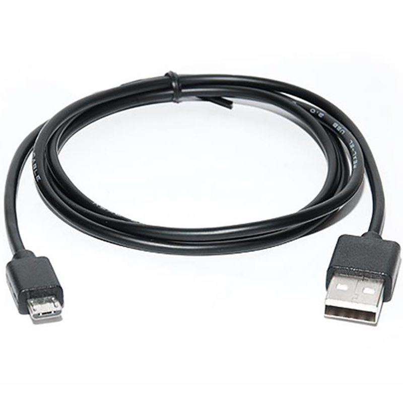 Кабель REAL-EL Pro USB - micro USB V 2.0 (M/M), 1.0 м, чорний (EL123500023)