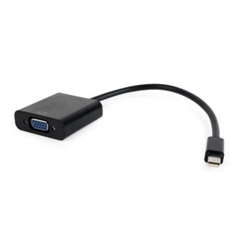 Адаптер Cablexpert (A-mDPM-VGAF-02) MiniDisplayPort-VGA, 0.15м
